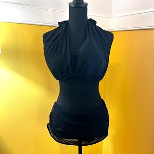 Curvy Kate Wrapsody Bandeau Multiway Bikini & Skirted Bottom, Size UK 36G/18